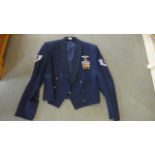 USAF Sgts jacket with medals, rank badges and wings,