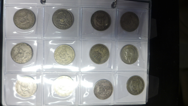 A Collection of 3 Georgian shillings, - Image 6 of 6