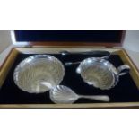 A boxed Silver Hallmarked bowl and jug,