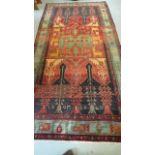 A Hand Knotted Hamadan Rug, 3.12m x 1.62m