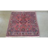 A Hand Knotted Fine Sarough Rug, 1.07m x 1.04m