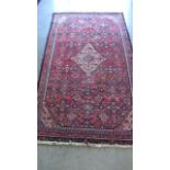 A Hand Knotted Hamadan Rug, 1.85m x 1.14m