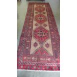 A Hand Knotted Hamadan Runner, 3.20m x 1.55m