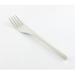 By Fletcher & Son Ltd, a modern silver serving fork, Sheffield 1979, length 25.5cm, approx. weight