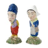 'Dutch Man & Woman' a pair of Royal Staffordshire figures designed by Clarice Cliff, model no.425