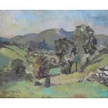 ‡ Allan Walton (1892-1948) The Valley Signed Oil on canvas 51 x 61cm Exhibition: Sally Hunter Fine