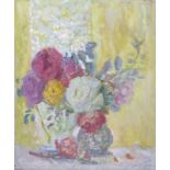 ‡ F. A. Engelbach (20th Century) Still life of flowers Signed and dated 1931 Oil on canvas 56 x 45.