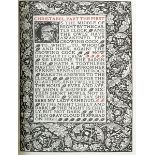 Poems Chosen Out Of The Works of Samuel Taylor Coleridge published by William Morris, 1896, The