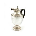 A George III old Sheffield plated ewer, by Matthew Boutlon, circa 1810, vase form, scroll handle,