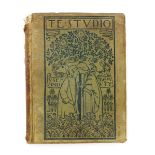 The Studio volume 1 with cover designed by C F A Voysey, 1893, 29 x 22cm.