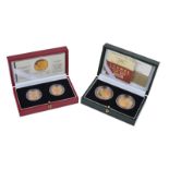 Elizabeth II, gold proof coins: two pounds, 2006, Birth of Brunel (S 4581); two pounds, 2006,