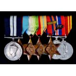 The Second World War Pacific Theatre submarine warfare Distinguished Service Medal and King's