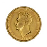 George IV, gold sovereign, 1830 (S 3801). Good very fine or better.