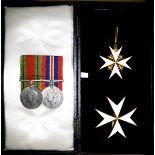 The awards to Colonel John Francis Maclean, Hereford Regiment and Lord Lieutenant of Hereford (and