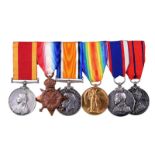 A group of six medals to Able Seaman W. Shoesmith, Royal Navy and Royal Fleet Reserve: China 1900,