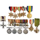 *The Military Cross group of medals to Captain Ralph Daniel Flunder, Canadian Infantry and