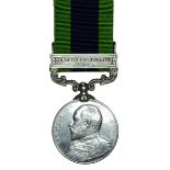 An India General Service Medal 1908-35 to Wheeler Corporal W. Hilton, 80th Battery Royal Field