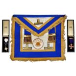 Indian Freemasonry: a small collection of jewels, aprons, and other regalia, representing Punjab