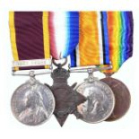 Four Medals to Able Seaman E.G. Bartlett, Royal Navy: China 1900, clasp: Taku Forts (E.C.