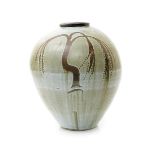 ‡ David Leach OBE (1911-2005) a large and impressive Lowerdown Pottery Willow, vase, stoneware,