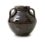 ‡ Geoffrey Whiting (1919-1988) an Avoncroft pottery stoneware vase, three handled vase covered in