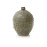 ‡ Katherine Pleydell-Bouverie (1895-1985) a stoneware vase, shouldered form with cylindrical neck,