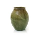 ‡ Reginald Fairfax Wells (1877-1951) a Coldrum Pottery vase, swollen cylindrical form, covered to