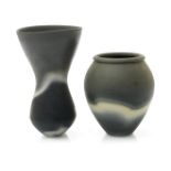‡ John Leach (born 1939) a Muchelney Pottery wood-fired stoneware vase, dated 2004, shouldered