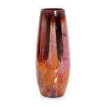 A Carter's Poole Pottery lustre vase probably designed by Owen Carter, dated 1904, slender,