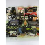 An assortment of collectable effects relating to Guinness Irish Stout, to include advertising