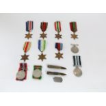 A 39-45 War and Defence medal, Pacific, Atlantic, Burma, Italy, 39/45 France & Germany & Africa