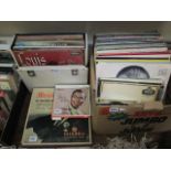 A quantity of mainly classical LPs but also some easy listening and band music