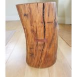 A stool in oak purchased from Liberty's by John Alfredo Harris, J A Harris.co.uk, 50 cm height