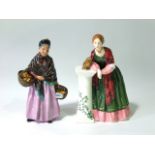 A limited edition Royal Doulton figure of Florence Nightingale HN3144 together with a Royal