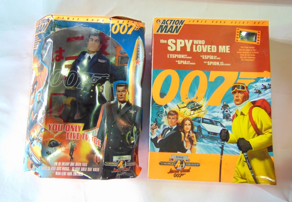 Action Man - 007 James Bond limited edition Spy Who Loved Me, boxed; together with You Only Live