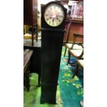 A 1940s two train grandmother clock