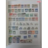 A stockbook containing a collection of stamps from Ireland (Eire), from early issues to modern, mint