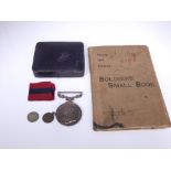 Distinguished Conduct Medal - George V, named 9068 L Cpt J J Arnold 2/Dorset Regiment, together with