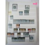 A stockbook of used stamps from France organized in year order, from early issues to 1998 (Displayed