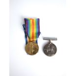 A British war medal and a Great War Victory medal awarded to P G Teagle R.A.F.