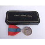 Imperial Service Medal (del Gratia) named Thomas Edward William Ainge