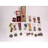 A collection of continental war medals Croix de Guerre, Austro, Hungarian war medal 1914-18,