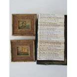 A box contains 29 Beatrix Potter titles together with two framed maritime prints in the 19th century