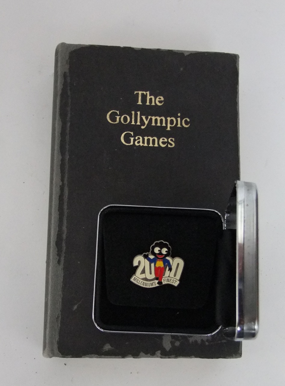 The Golympic Games cased set of five enamel badges 159/2,000 together with a Millennium Golly - Image 3 of 3