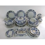 A quantity of Blue Dragon pattern wares including Booths, George Jones & Sons, etc comprising