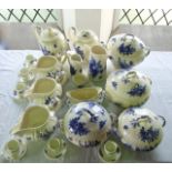 A collection of Villeroy & Boch Strasbourg Bleu pattern wares including four two handled tureens and