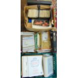 Three boxes containing philatelic material and a very large quantity of GB, Commonwealth and world