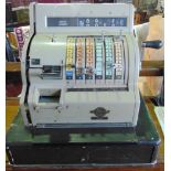 Vintage 'National' cash register, 44cm high
