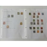 A collection of sheets containing some high value early German stamps.