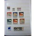 World stamps in two stockbooks